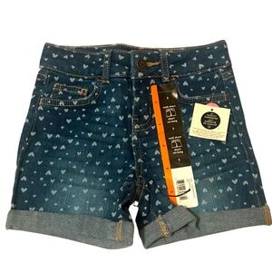 ⭐️NWT George Girl Heart Mid Shorts⭐️